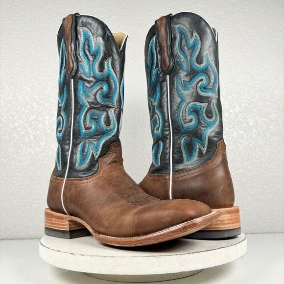 Lane Capitan Western Square Toe Men's Boots - Picture 1 of 12